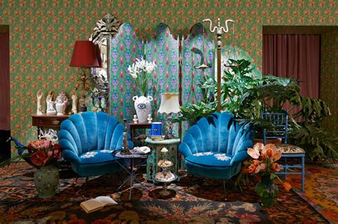 gucci decor temporary shop|gucci interior design.